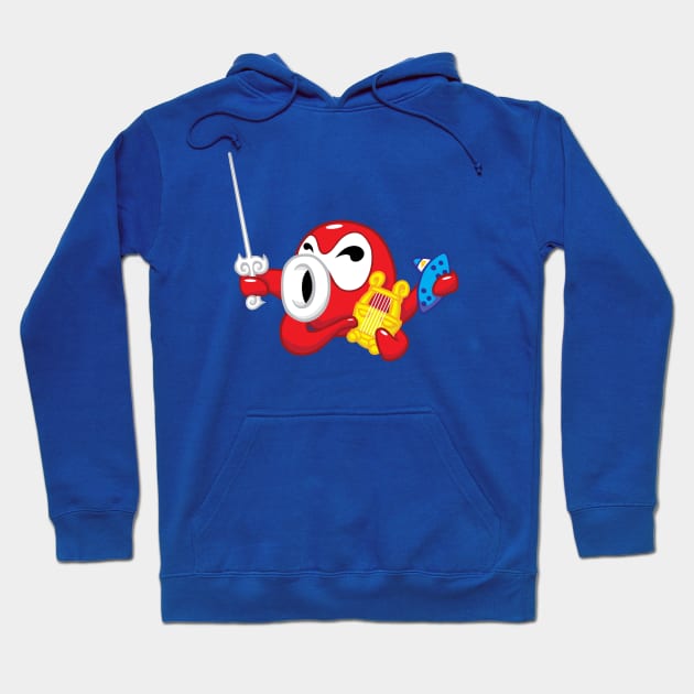 One Octorok Orchestra Hoodie by InsomniaStudios